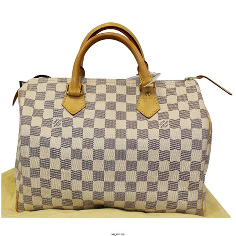 louis vuitton speedy 30 damier azur|Speedy 30 Damier Azur Canvas .